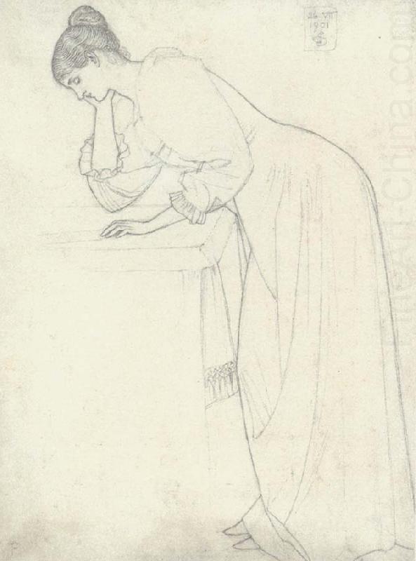 Study of Anna Elizabeth Baker, Joseph E.Southall